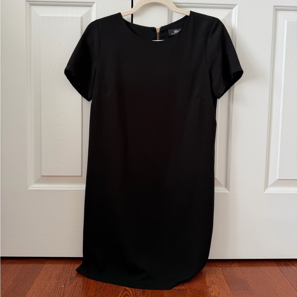 Lulu's Classic Black Shift Dress